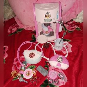 Disney Princess Style Series Play Espresso Machine Toy Play Purses Dress Up